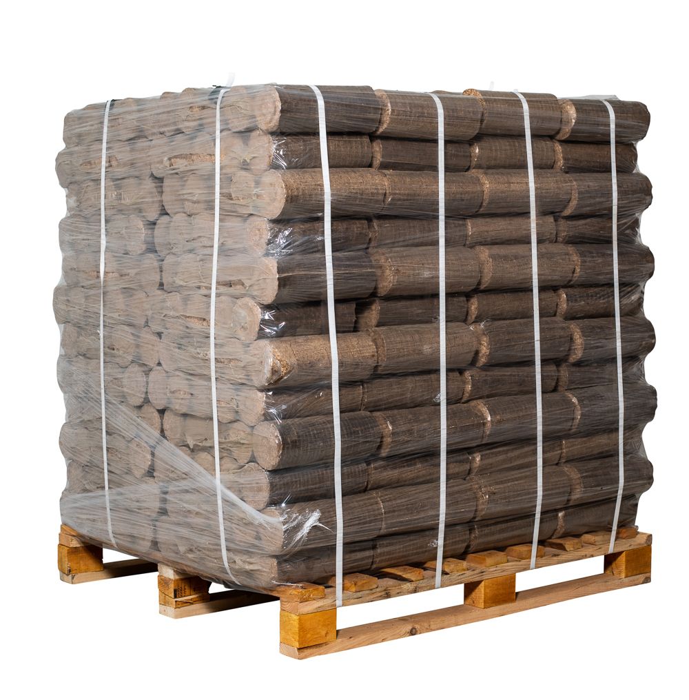 Bricchette di legno duro Nestro roble Palé da 960 kg