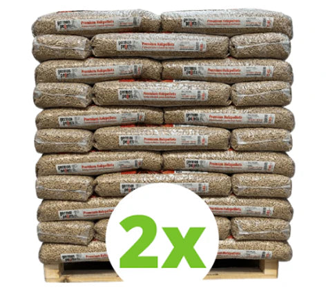 2 pallini di pellet tedesco EN+A1