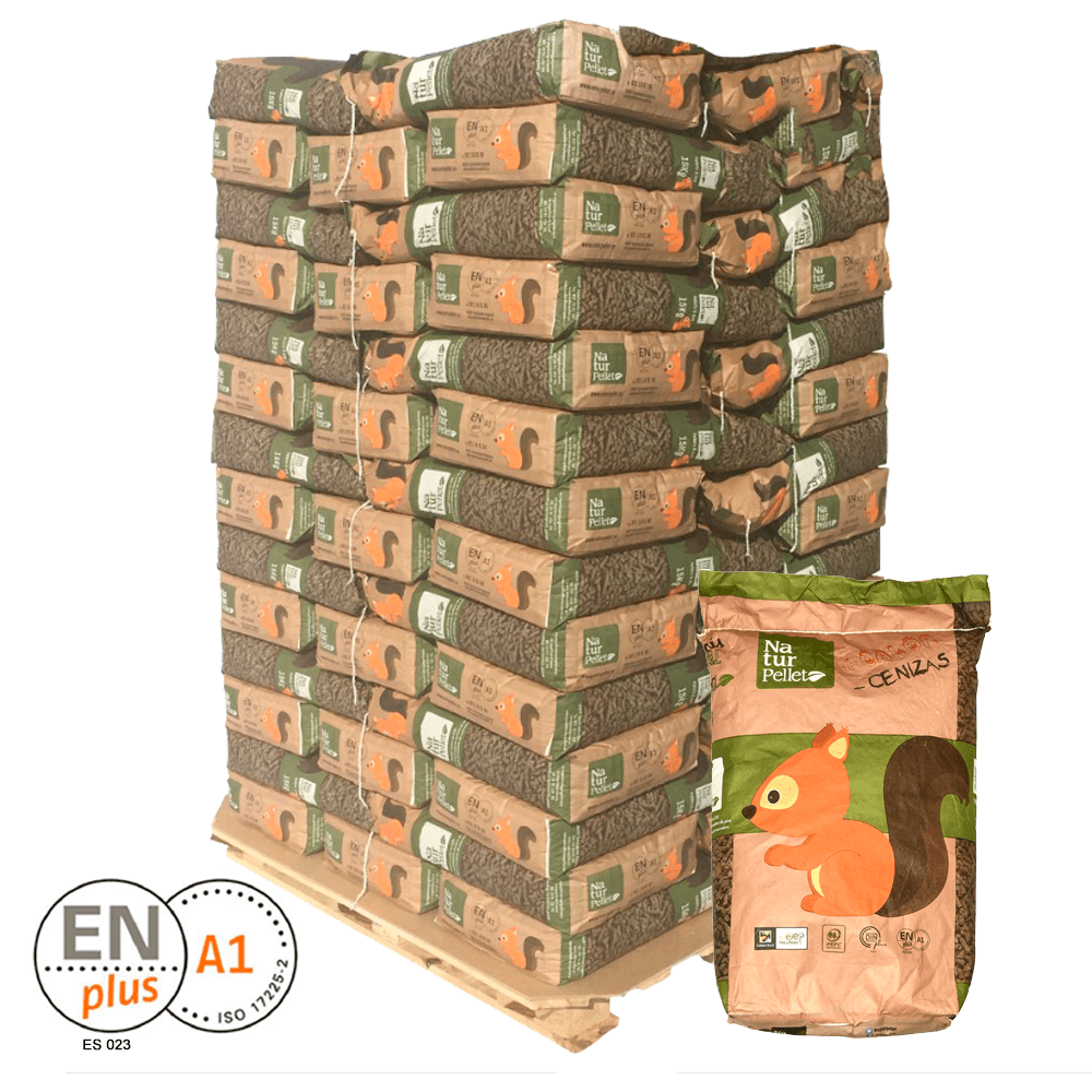 Naturpellet – pallet 70 sacchi di pellet