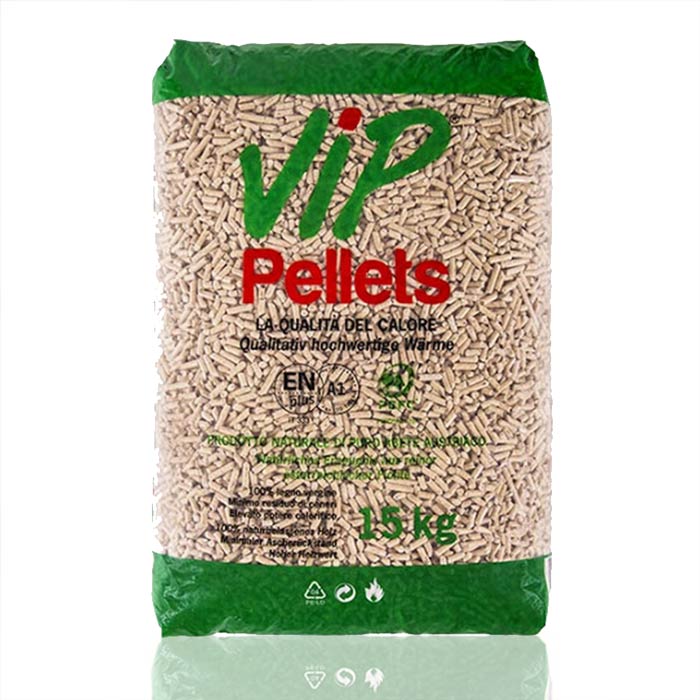 Vip Pellets Sacco da bancale da 70 sacchi x 15 kg