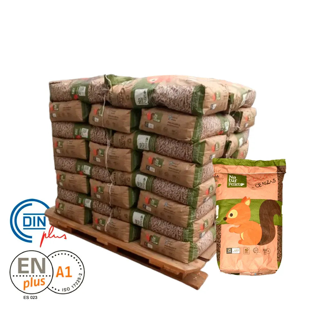 Pallet da 35 sacchi di pellet NATURPELLET