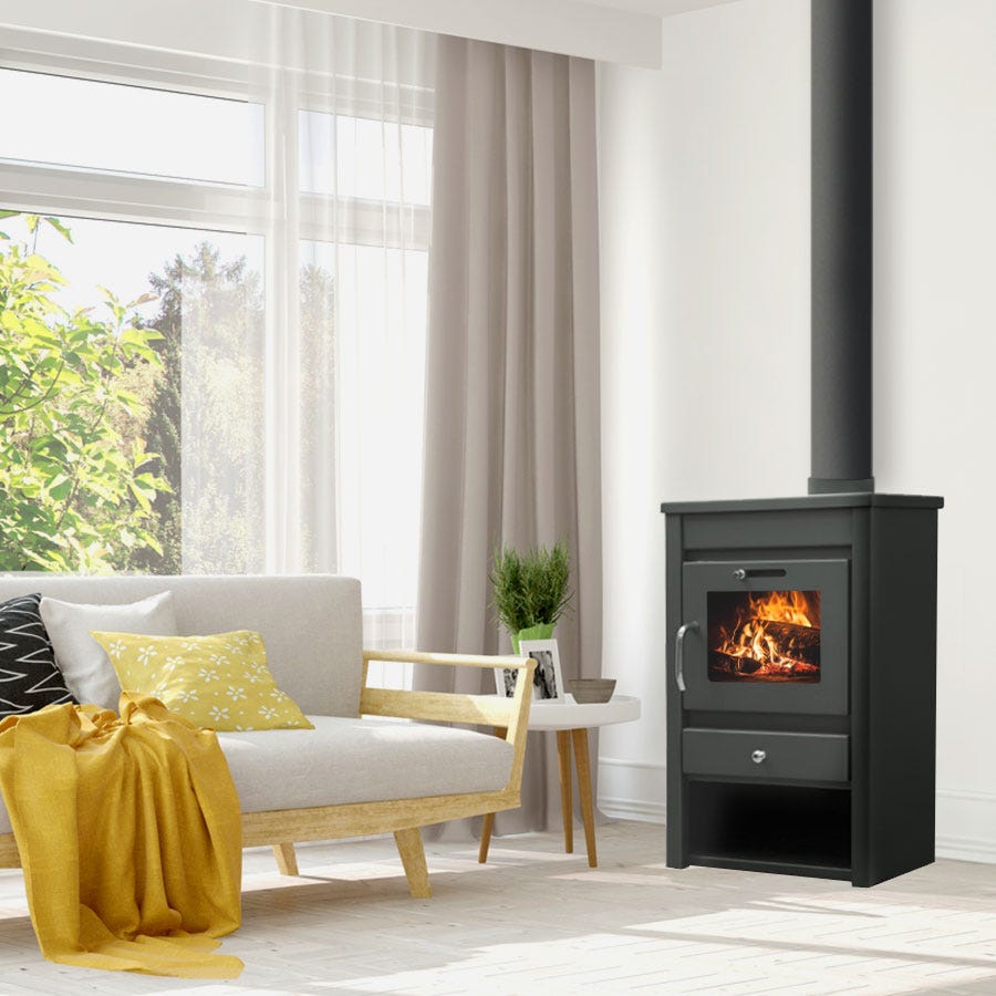 Cucina a legna – BELLEZA MEGA MAX – 10 kW