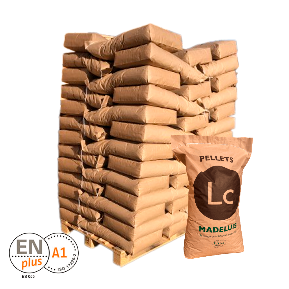 Pellet Madeluis eco pack 65 sacchi